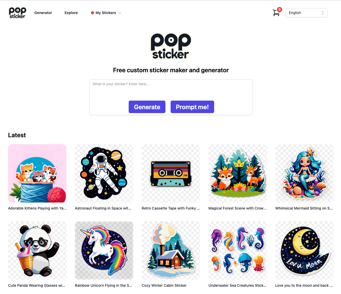 PopSticker screenshot